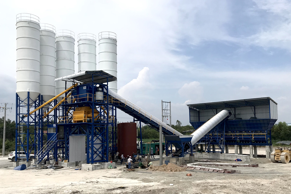 Trạm trộn bê tông